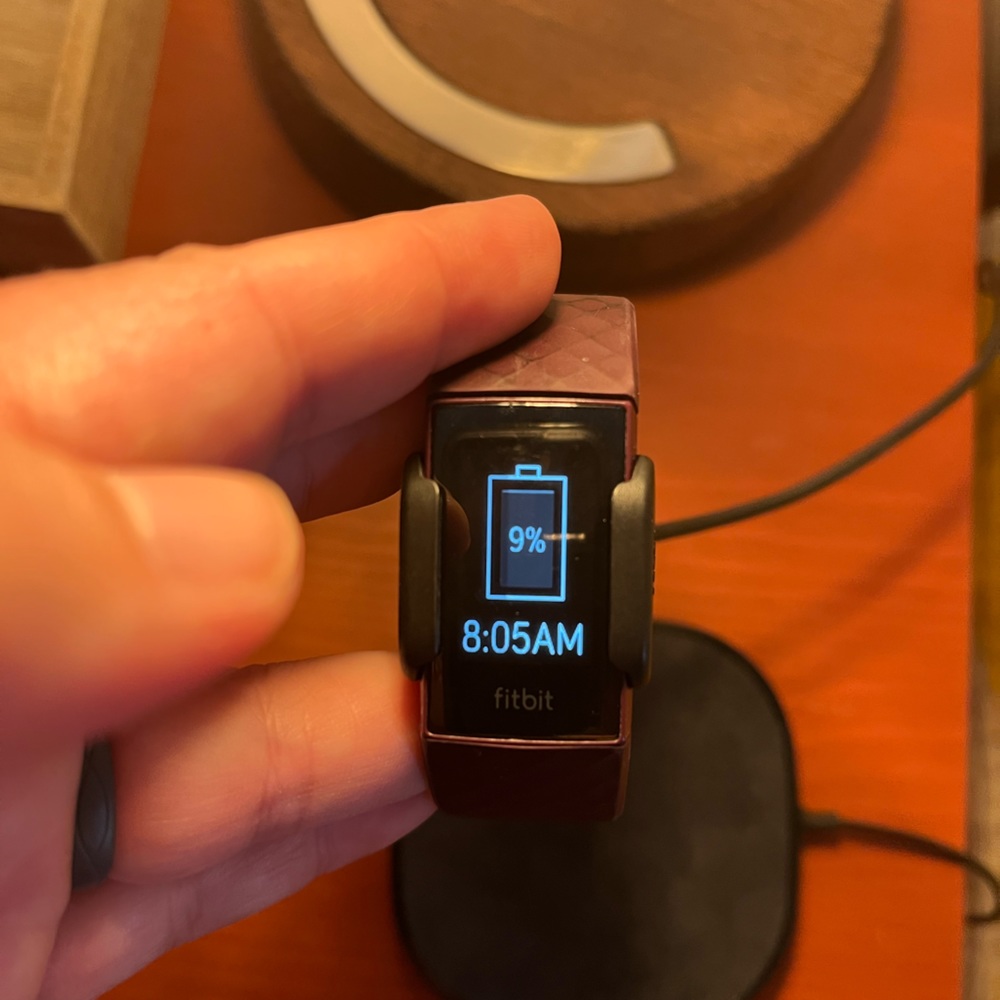 Fitbit charge 3 used a few times